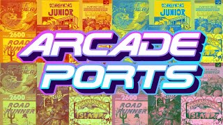 Arcade Ports  Atari 26007800AmigaMegadriveSNESZx Spectrum [upl. by Eilrebma]