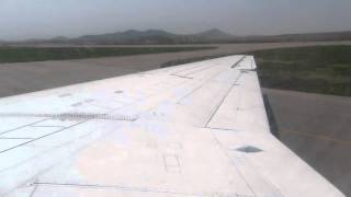 Air Koryo Ilyushin IL62M P885 Engine Start at Pyongyang  Window View [upl. by Euqinu775]