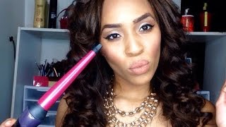 Remington T Studio Silk Ceramic Curling Wand Review [upl. by Kwasi]