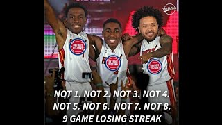 DETROIT PISTONS ARE THE WORST TEAM IN THE LEAGUE AGAIN PRAY FOR ME [upl. by Demitria]