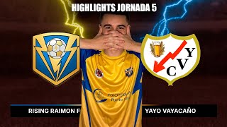 HIGHLIGHTS RISING RAIMON 0  2 YAYO VAYACAÑO [upl. by Airetnohs822]