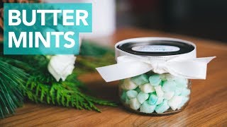 MAKE YOUR OWN BUTTER MINTS [upl. by Lenrad]