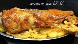 PALETILLA DE CORDERO Y PIERNA DE CORDERO AL HORNO RECETA SUPER DELICIOSA Y FÁCIL [upl. by Walther]