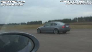 HD BMW M3 CSL vs BMW Z4 M [upl. by Weissman]