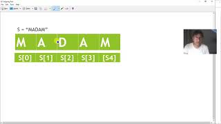 Palindrome String in Python [upl. by Ardnaxila660]