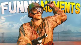 Call Of Duty World War II Funny Moments  360 QUICKSCOPES Animation Glitches amp More COD WW2 [upl. by Iramat452]