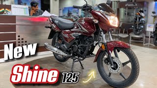 New Shine 125🔥🔥🔥  Powerful amp Rugged 125cc Bike  Honda Shine new model  Harsh verma [upl. by Ekle]