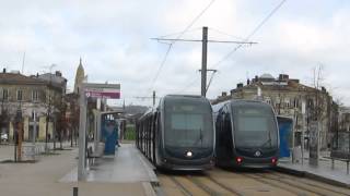 Bordeaux Citadis 402  Stalingrad APSPantographe Tram A [upl. by Cornelius]