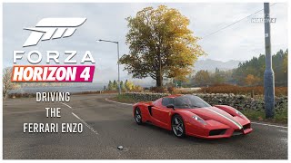 Driving the Enzo Ferrari 2002  Forza Horizon 4  Thrustmaster T150 PRO [upl. by Jim]