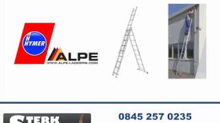 Alpe Three Section Combination Ladder 3x7  4004721 [upl. by Koral]