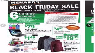 Menards Black Friday Sale Ad [upl. by Carson]