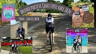 BRUSKO PACIFIC COAST EPIC RACE 2024  50KM  Bike Vlog 31 [upl. by Enelehcim701]