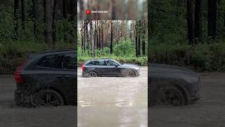 Volvo XC60 PHEV off road test drive  watch the full video on our channel [upl. by Nidraj]