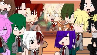 Some class 1A students react to bkdk  MHA  BNHA  Bkdk 💛💚  Gacha Club [upl. by Aniled]