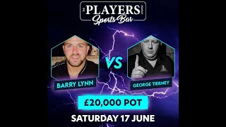 Money Match  Barry Lynn v George Tierney [upl. by Ordnassela]