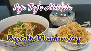 WARM UP A DELICIOUS BOWL OF VEGETABLE MANCHOW SOUP 🌶️🍜INDO CHINESE  VEGETABLE MANCHOW SOUP [upl. by Atiana940]