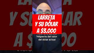 El dolar llega a 3000 Larreta [upl. by Notnel]