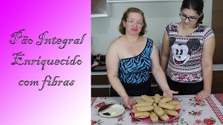 Pão Integral enriquecido com fibras [upl. by Akiner374]