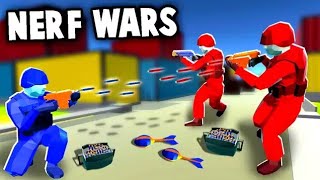 NERF WAR Epic Battles Using NERF Blaster Arsenal Ravenfield Nerf Mod Gameplay [upl. by Icnan]