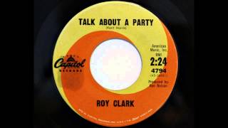 Roy Clark  Talk About A Party Capitol 4794 1962 rocker [upl. by Fabri]