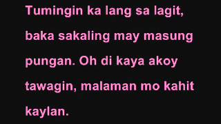 Hawak Kamay Lyrics  Yeng Constantino [upl. by Hareehahs100]