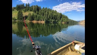 Kokanee Fishing Anderson Ranch Reservoir Idaho [upl. by Omidyar381]