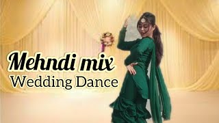 Mehndi Mix  Mehendi Dance  Wedding Dance  Mehndi songs  shefalixshivi weddingdance mehndiMix [upl. by Abel945]