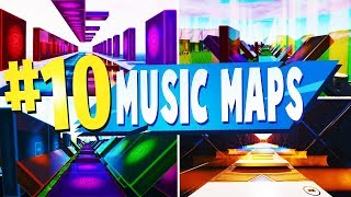 Top 10 Best MUSIC BLOCK Creative MAPS In Fortnite  Fortnite Music Map CODES [upl. by Adyan]