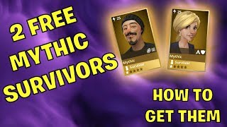 How to get 2 New Mythic Survivors [upl. by Ennaitsirk601]