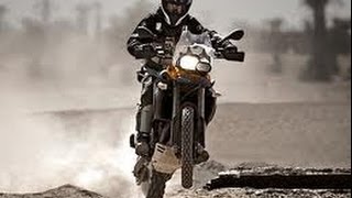 BMW F800GS drift and jumps [upl. by Jariv]