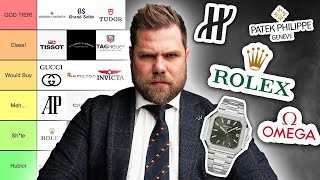 Watch Expert Brutally Ranks Watch Brands For 2024 Harshest yet [upl. by Whitten]