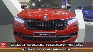 2020 Skoda Kodiak RS 20 BiTDI 240hp  Exterior And Interior  Sofia Motor Show 2019 [upl. by Pardner]