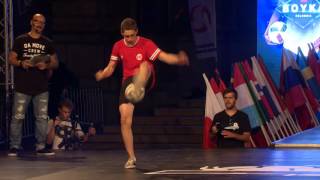 Super Ball 2016 Final  Battle quarterfinal  Boyka COL vs Erlend NOR [upl. by Naga838]