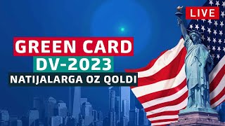 GREEN CARD DV2023 NATIJALARGA OZ QOLDI [upl. by Vanya]