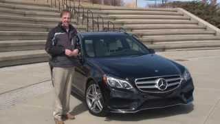 2014 MercedesBenz E350 4MATIC Wagon  TestDriveNowcom Review by Auto Critic Steve Hammes [upl. by Enner]