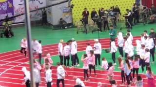 ISAC 2017 170116 BTS 400M relay race ISAC2017 [upl. by Sualohcin]