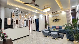 20×60 Inside Tour of 4 BHK premium Villa  House for Sale  20×60 House plan [upl. by Eintruok]