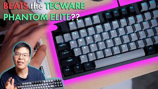 Does it Beat the Tecware Phantom DareU A87 TKL Review [upl. by Einnov655]