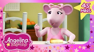 Angelinas Lunch Table  NEW COMPILATION  Ballerina Cartoon  Angelina Ballerina  9 Story Kids [upl. by Davon]