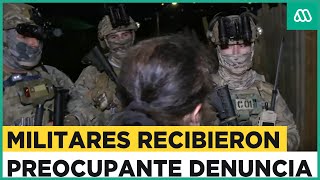 Vecinos denunciaron la presencia de sujetos generando incendios a militares [upl. by Phaidra]