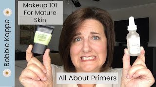 Makeup 101 for Mature Skin  All about Primers [upl. by Columbyne]