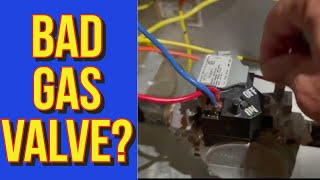 Service Call  How To Diagnose A Bad Gas Valve [upl. by Ernaline]