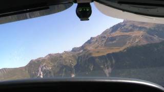 Altiport Courchevel approach and Landing HD [upl. by Calder]