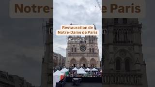 La restauration de NotreDame de Paris  Démonstration patrimoine [upl. by Segalman]