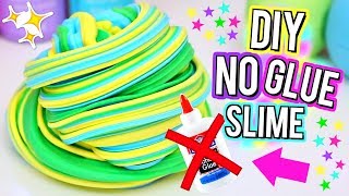 DIY Fluffy Slime WITHOUT GLUE How To Make The BEST SLIME with NO GLUE [upl. by Arsi]