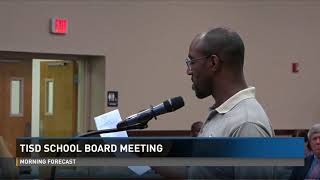 Changing Name of Lee High School Still Subject of Debate in TISD School Board Meeting [upl. by Helbonna759]