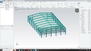 16 2Nd Order Buckling Analysis in Tekla Structural Designer [upl. by Ccasi]