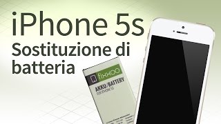 iPhone 5s cambio batteria Guida e FAQ [upl. by Etennaej]