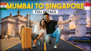 Mumbai To Singapore  Vistara Flight Review Immigration Process Visa Currency Metro amp More [upl. by Cirdet927]