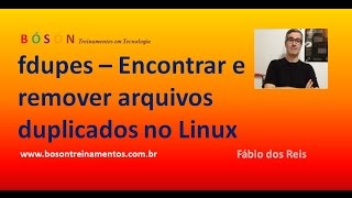 fdupes  Encontrar e remover arquivos duplicados no Linux [upl. by Wendel843]